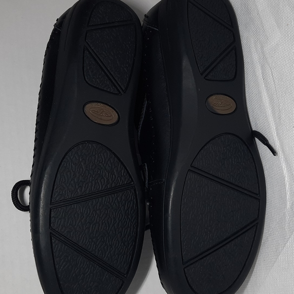 Mushrooms black leather shoes women's size 7 - Picture 6 of 7